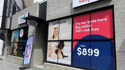 Cameras used to stop bed buyers getting frisky in unstaffed Auckland store