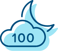 100 night