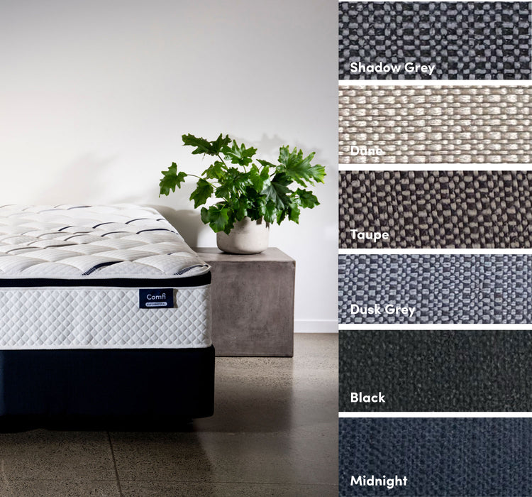 midnight, dune, Black, Shadow Grey, Taupe, Dusk grey