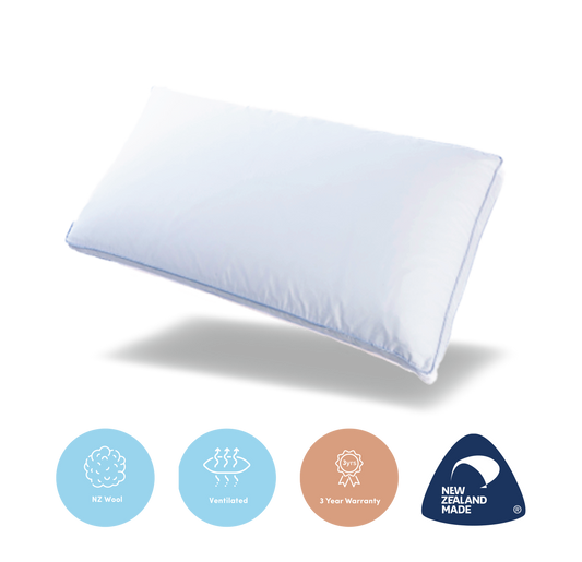 Wool, Silk and Fusion Gel Pillow